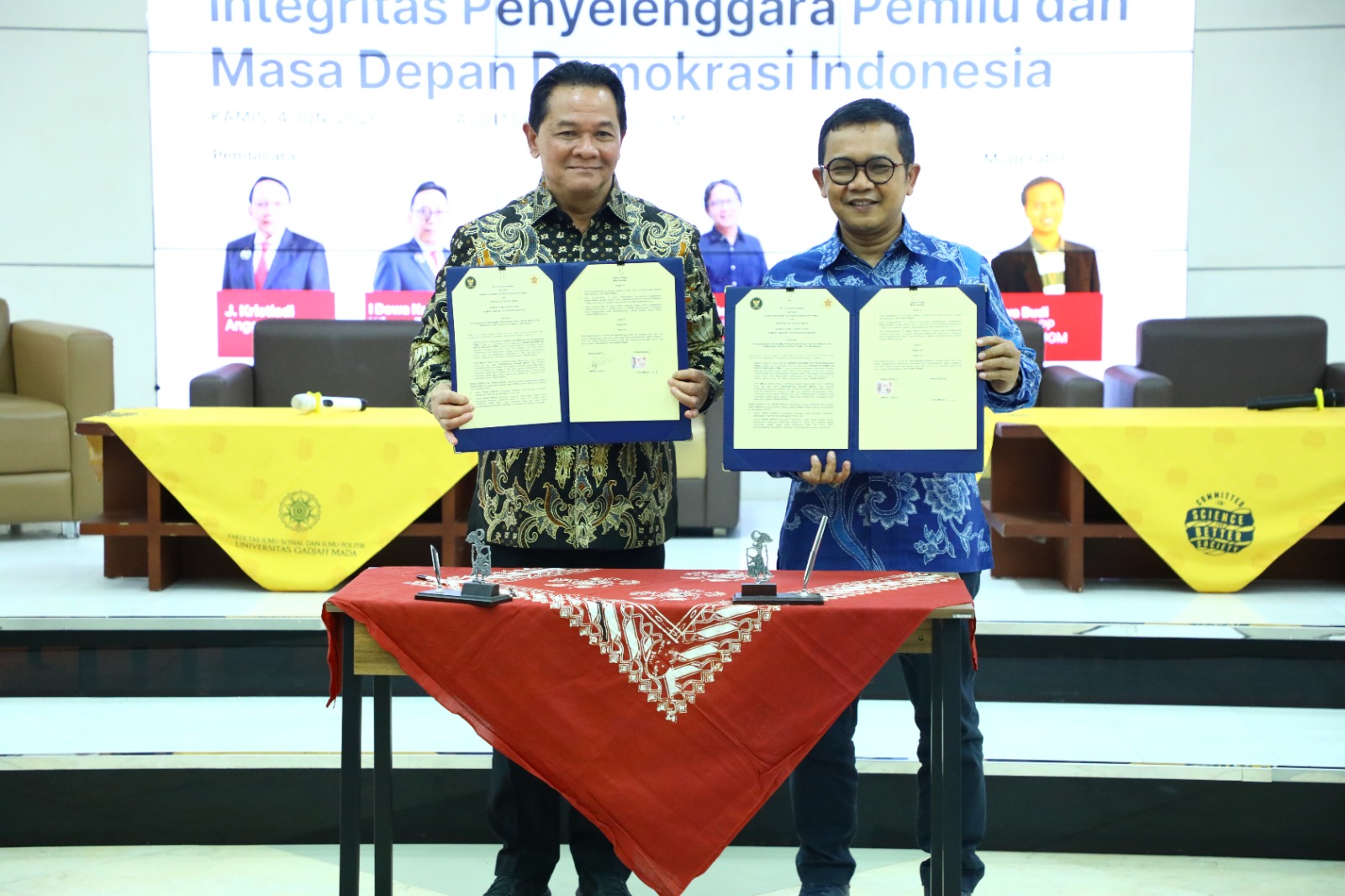 DKPP Gandeng UGM Perkuat Demokrasi dan Integritas Pemilu di Indonesia